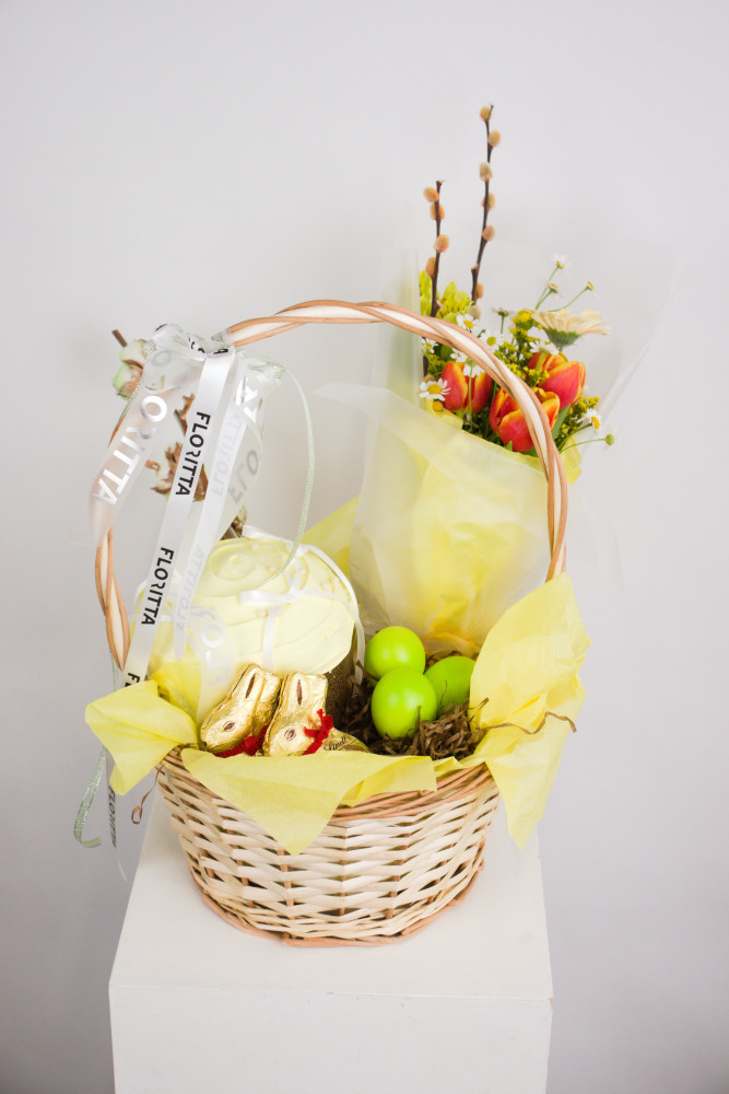 Sunny joy Easter basket
