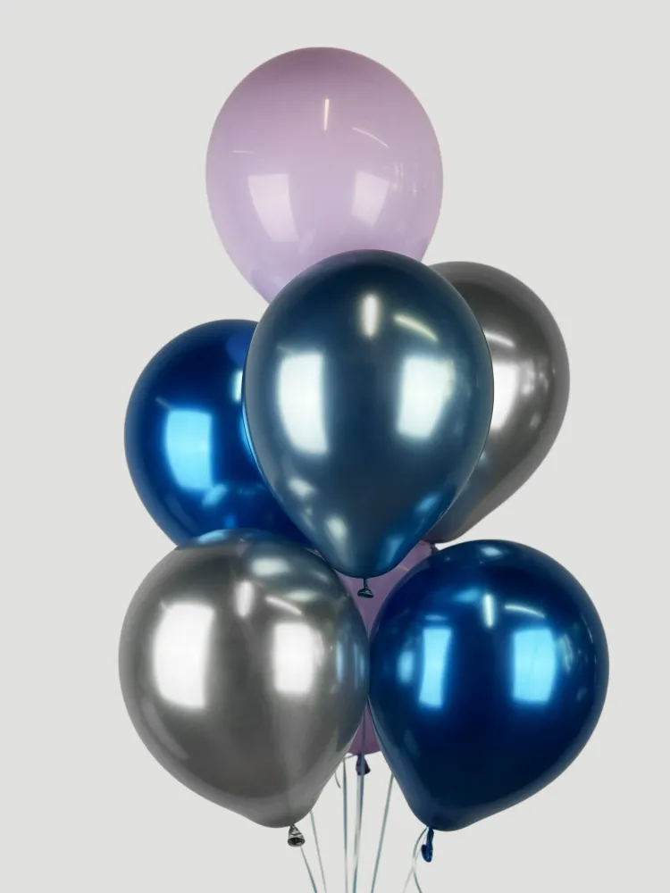 Galaxy glow (7 balloon helium inflated)