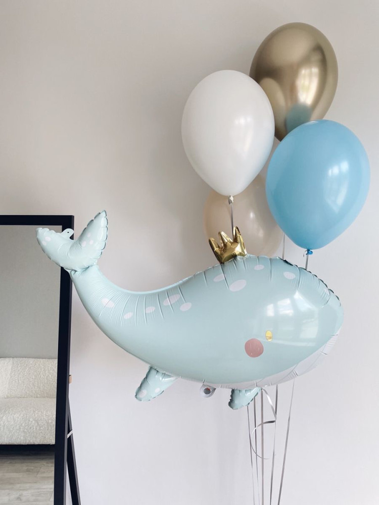 Undersea prince (5 balloons helium inflated)