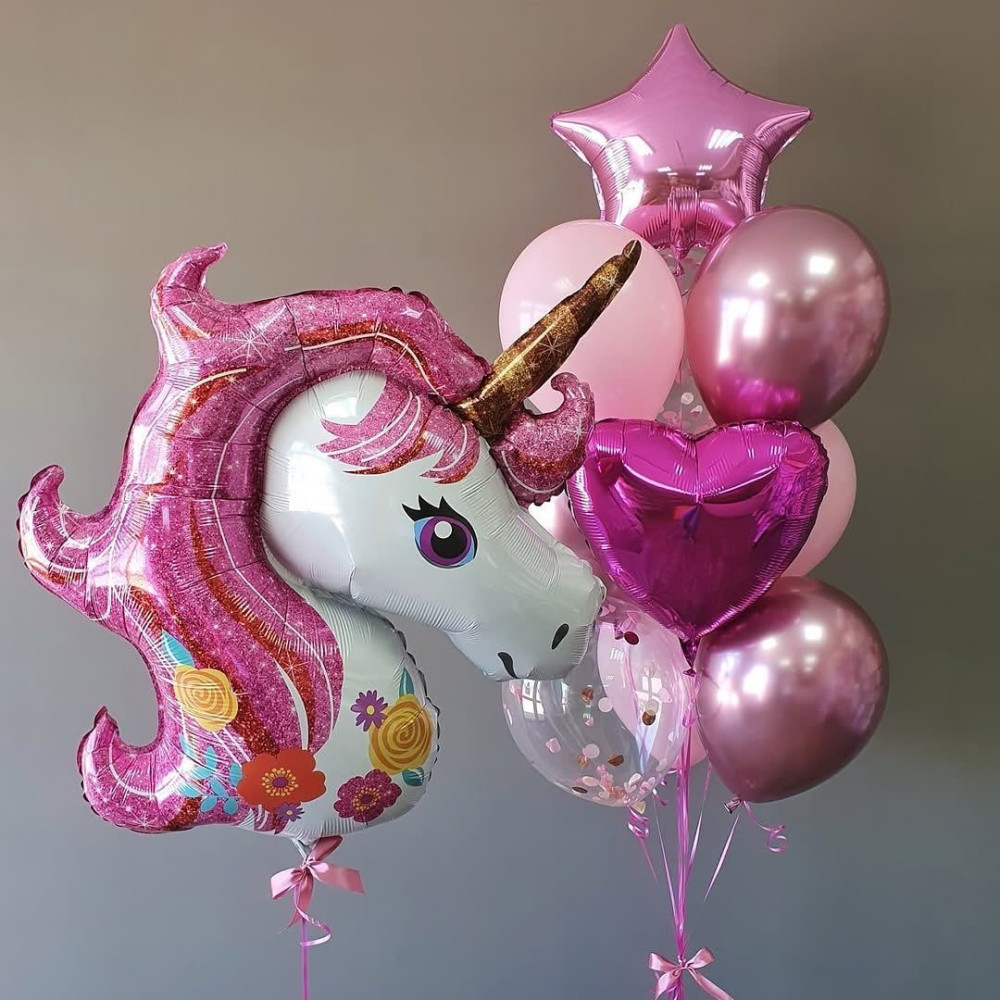 Magical unicorn dream (11 balloons helium inflated)