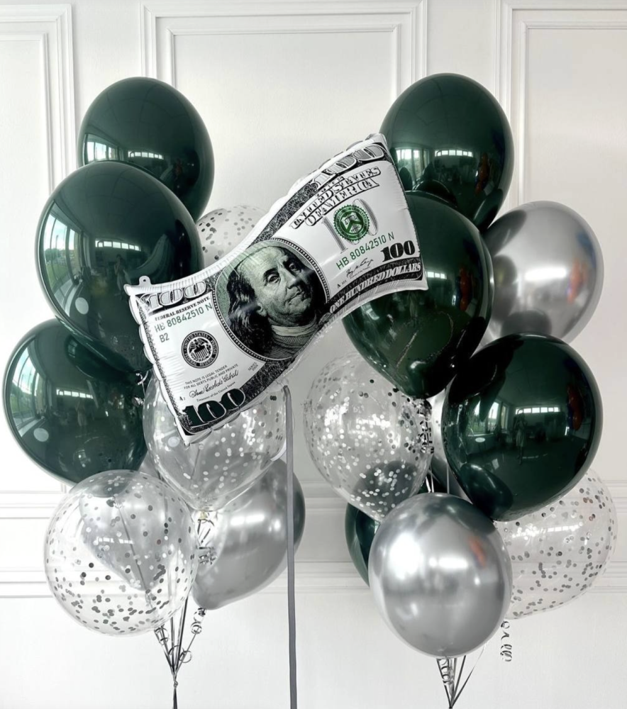 Money talks (17 balloon helium inflated)