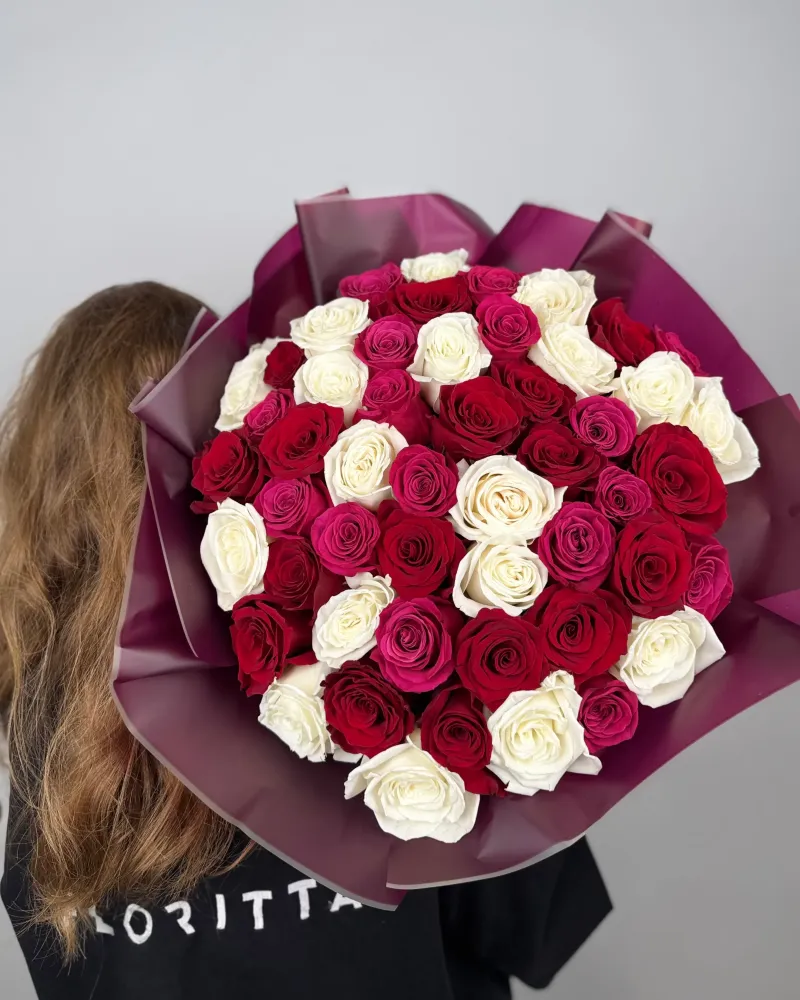 Rouge royale (50 roses)