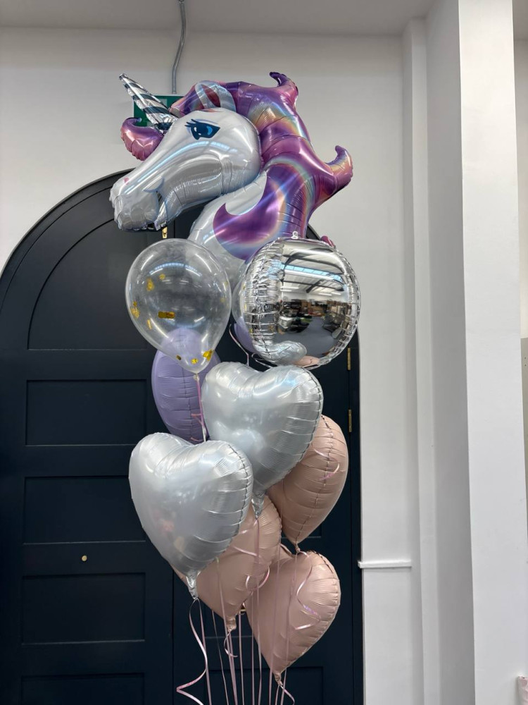 Pastel pony parade (10 balloon helium inflated)