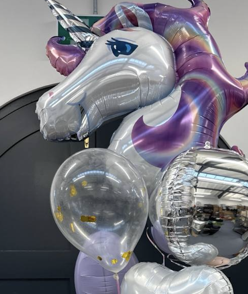 Pastel pony parade (10 balloon helium inflated)
