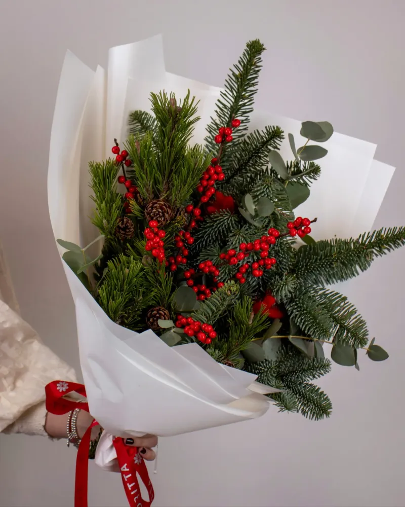 Festive forest bouquet