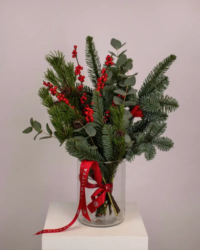 Festive forest bouquet