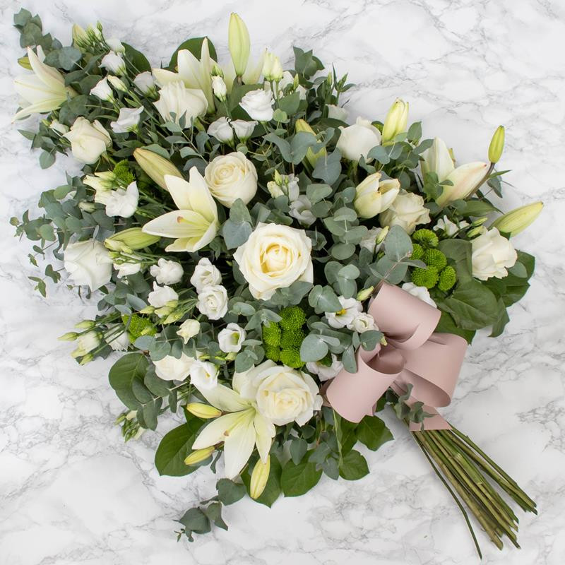 Ivory elegance sympathy spray