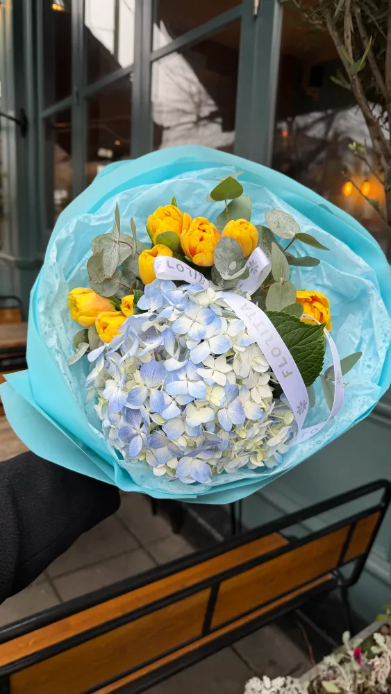 Twin spring poem set (two bouquets included)