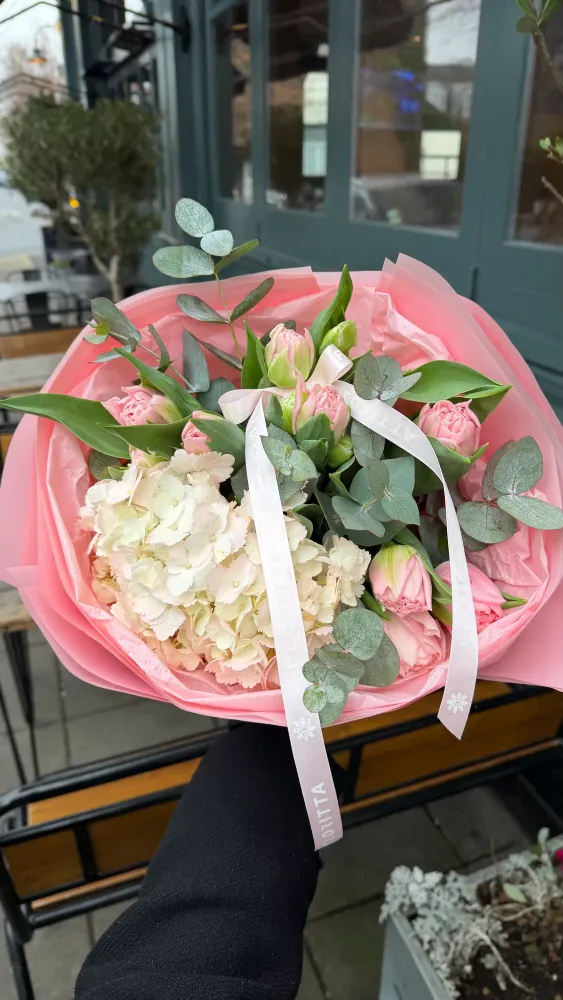 Twin spring poem set (two bouquets included)