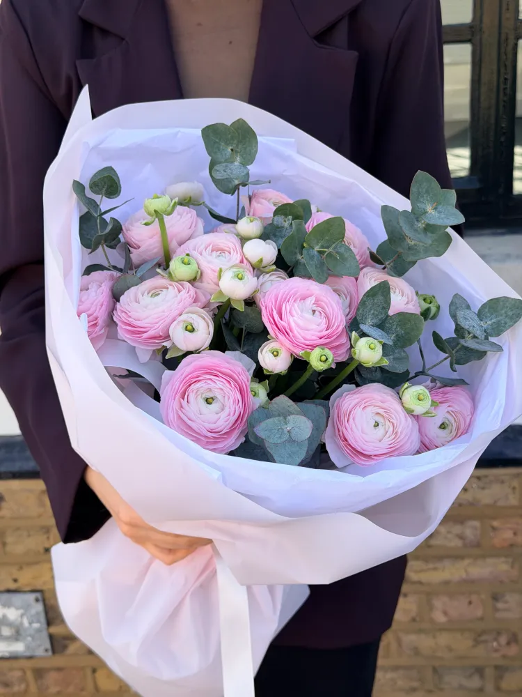 15 ranunculus soft love bloom